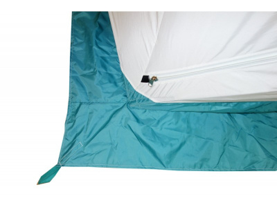 Всесезонная палатка Призма Шелтерс (2-сл) 185*185 (бело-зеленый)