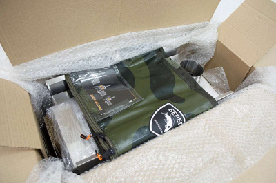 Печь Берег для палатки "Камин" Средняя New (труба - 80мм)