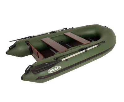 Надувная лодка ПВХ Риф 290K (слань-книжка)