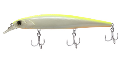 Воблер Jackall Mag Squad 160SP Chartreuse Back Rearl