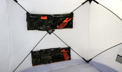 Органайзер-подвесной карман Пингвин для раскладушки, кресла, зимней палатки (5 карманов)