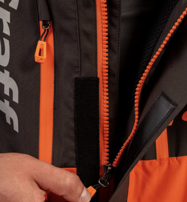 Костюм рыболовный Graff (поплавок -15°С) (215ОВ-11 черно-оранжевый) размер XL (182-188)