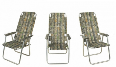 Складное алюминиевое кресло Медведь Вариант №4 (52*42*75 см)