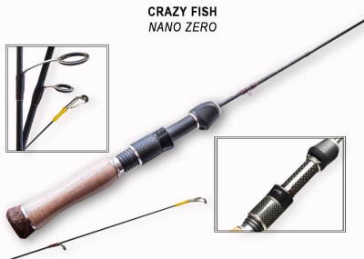 Спиннинг Crazy Fish Nano Zero NSR582S SXUL 1.72m 0.2-1.5gr