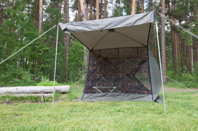Палатка Пингвин Mr. Fisher Шелтерс 185 с москитной сеткой (185х185/180 см)