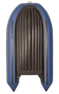 Лодка моторная килевая Лоцман М-350 НД НД Премиум (серо-синий)