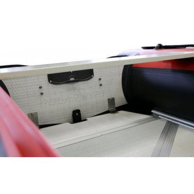 Лодка Polar Bird 385М Merlin (чёрно-красный) стеклокомпозит