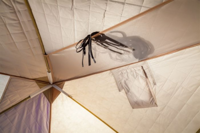 Зимняя палатка Снегирь 1Т (Термо) (145х145/165 см)