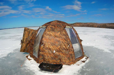 Палатка-шатер Берег УП-2 Люкс прут 8 mm (340х340/190 см)