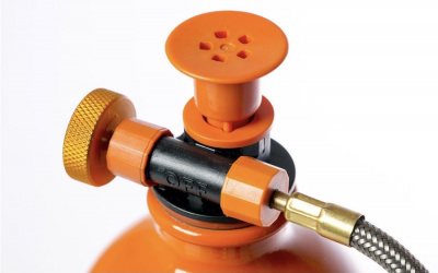 Горелка туристическая складная со шлангом бензиновая - Tramp