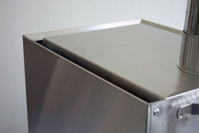 Печь Берег для палатки "Экономка" Малая New (без экранов - труба 65мм)