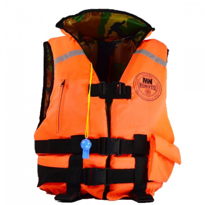 Жилет спасательный двусторонний взрослый до 80 кг