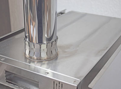 Печь Берег для палатки "Atomstove" Большая New (труба - 80мм)