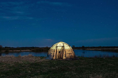 Палатка-шатер Берег УП-2 Люкс прут 10 mm (340х340/190 см)