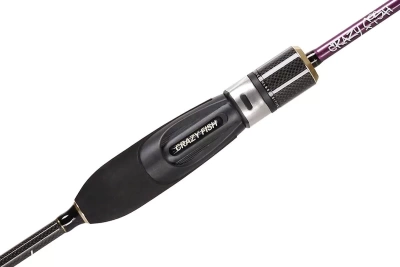 Спиннинг Crazy Fish Ebisu II Violet SV602SUL Light game New Style 1.83m 0.5-3gr