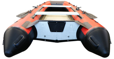 Лодка Polar Bird 340М (Лайт) Стеклокомпозит (Чёрно-красный)