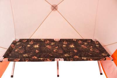 Зимняя палатка Медведь Куб 2 Люкс (1.8*1.8/1.8m) утеплённая (3-сл)