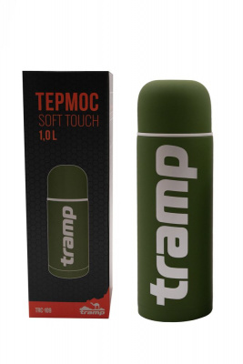 Термос Tramp Soft Touch 1.0 л хаки
