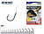 Крючок №8 Owner/C'ultiva RL-044 с поводком 70см c петлёй 0.18мм/3.0кг 10 шт