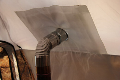 Поворотное колено Берег для дымохода 45° д80