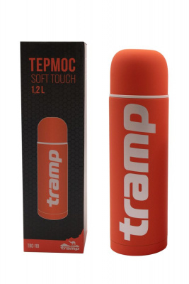Термос Tramp Soft Touch 1,0 л оранжевый