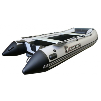Лодка Polar Bird 385M Merlin НДНД Стеклокомпозит (серо-белый)