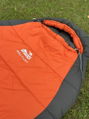 Спальный мешок кокон Tramp Troll T-Loft Regular (левый) 220*95*85 см (-25°C)