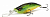 Воблер Megabass IxI Shad Type-3 Clear Hot Tiger
