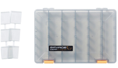 Коробка Savage Gear Lurebox 5A Smoke 27.5x18x4.5см, арт.76775