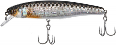 Воблер Jackall Smash minnow 110SP HL Silver & Black