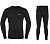 Термобелье Graff Duo Skin 300 футболка + кальсоны (черный) размер XXXL