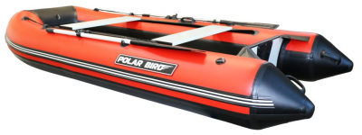 Лодка Polar Bird 320М (Лайт) Стеклокомпозит (Чёрно-красный)