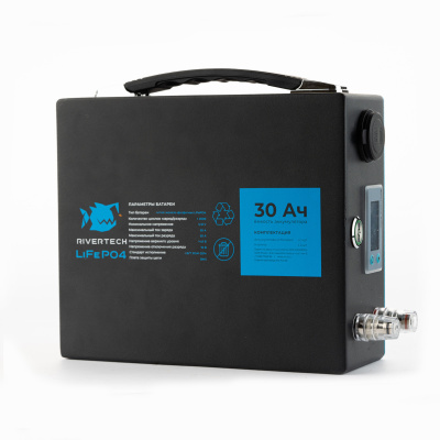 Аккумулятор Rivertech LiFePO4 30Aч