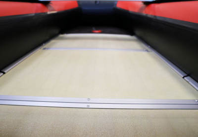 Лодка Polar Bird 340М (Лайт) Стеклокомпозит (Чёрно-серый)