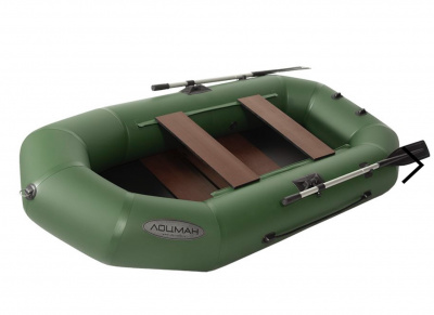 Лодка гребная под мотор Лоцман Профи С-300 МРС (зеленый)