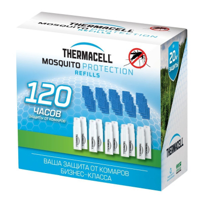 Набор запасной Thermacell Mega Refill (10 газовых картриджей + 30 пластин)