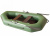 Лодка гребная Лоцман С-260 ЖС (зелёный)