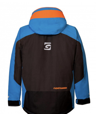 Костюм рыболовный Graff (поплавок -15°С) (215ОВ-3 черно-голубой) размер XXL (176-182)