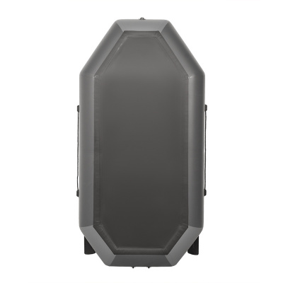 Лодка гребная под мотор Sharks S280 Люкс серо/чёрный (пол-книжка)