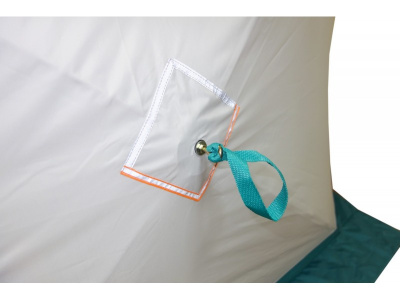 Всесезонная палатка Призма Шелтерс (2-сл) 185*185 (бело-зеленый)