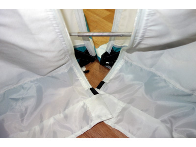 Всесезонная палатка Призма Шелтерс (2-сл) 185*185 (бело-оранжевый)