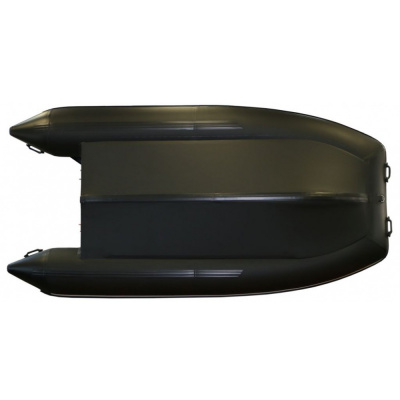 Лодка Polar Bird 380E New Eagle Стеклокомпозит (черно-белый) модель 2025 г