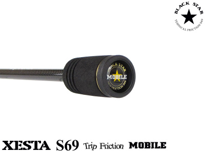Спиннинг Xesta Black Star 2nd Generation Technical Friction S69 2.10m 0.2-10gr