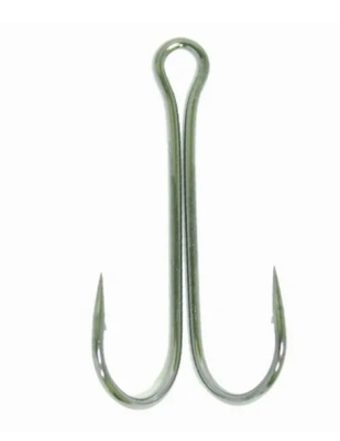 Двойной крючок Kaida BD8055 3/0 8шт