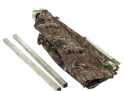 Раскладушка алюминиевая Медведь Широкая (190*75*45 см)