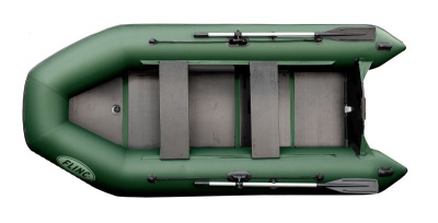 Моторно-гребная лодка Flinc FT340К (оливковый) модель 2025 г