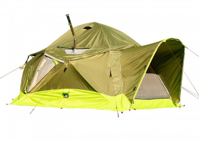 Всесезонная Универсальная палатка Лотос КубоЗонт 6-У Компакт (520х450/255 см)