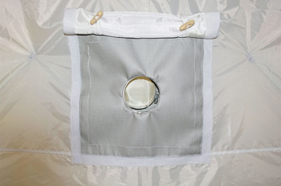 Палатка Берег Куб 2.20 Двухслойный ( нового образца ) (220х220/190 см)