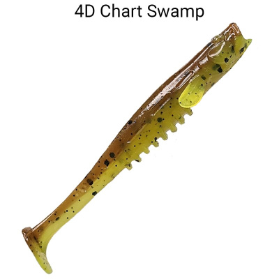 Силиконовая приманка Crazy Fish Nano Minnow 2.8" 53-70-4d-6