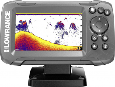 Эхолот Lowrance HOOK2-4x GPS Bullet